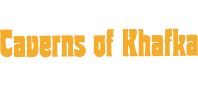 Caverns of Khafka logo for Commodore 64